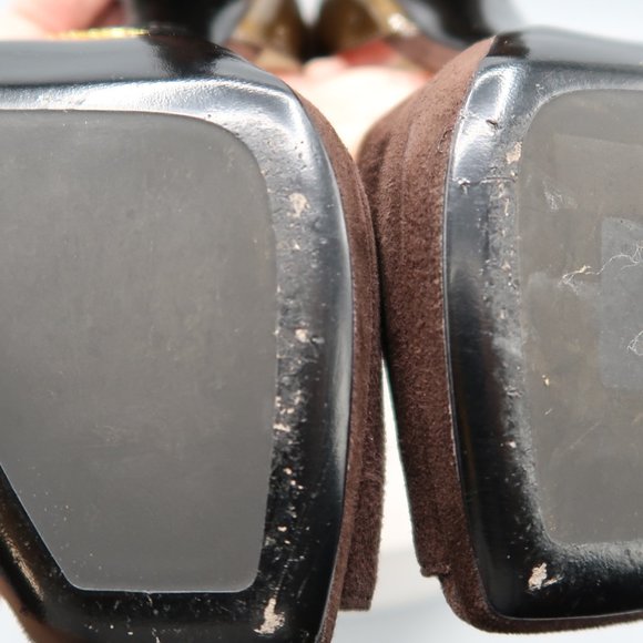 Prada Fan Ruffle Heels - Picture 8 of 10